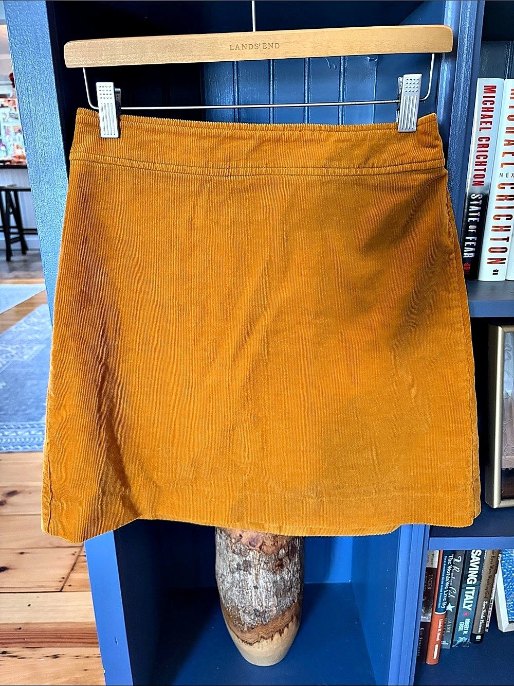 J.Crew Corduroy Mini Skirt Mustard-Yellow Size 4